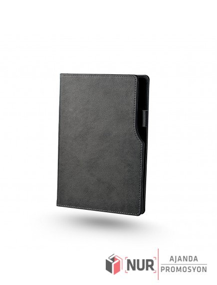 L Model Tarihsiz Termo Deri Kapaklı Defter