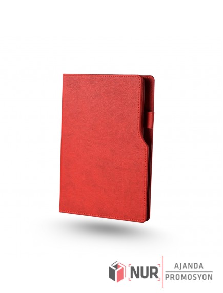 L Model Tarihsiz Termo Deri Kapaklı Defter