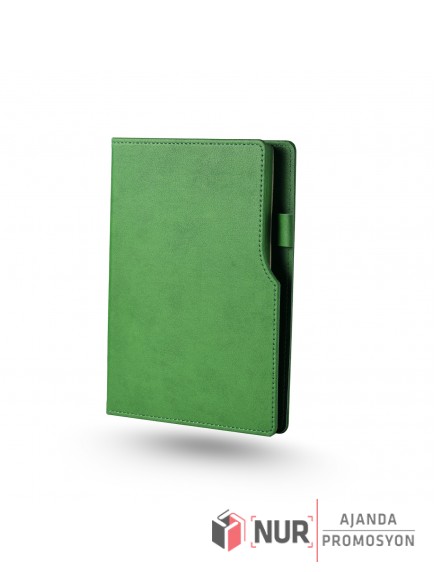 L Model Tarihsiz Termo Deri Kapaklı Defter