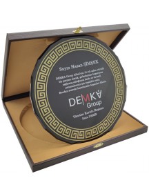EKT-510 Kutulu Kristal Plaket