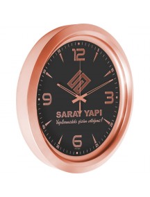 V30-743-B Metalize Duvar Saati