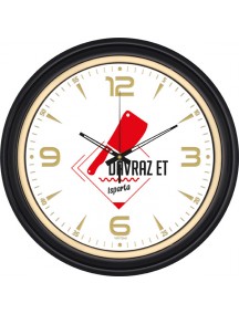 V30-522-SV Plastik Duvar Saati