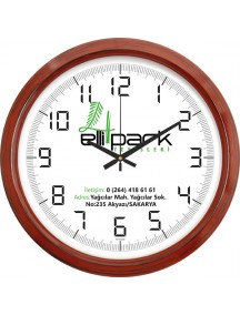 V30-551-AH Plastik Duvar Saati