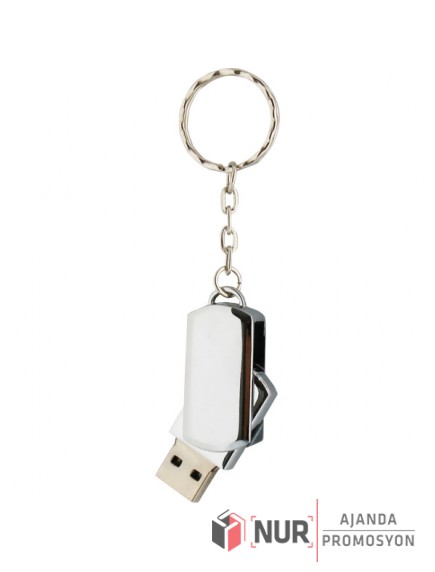 8210 Metal USB Bellek ve Kalem Seti