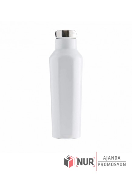 Ergonomik Çelik Termos 500 ML Sızdırmaz Sağlıklı Lazer ve Tampon Baskıya Uygun