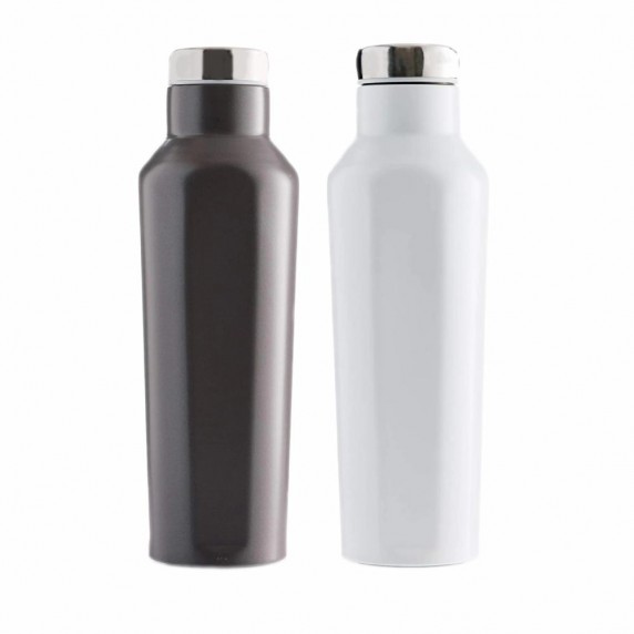 Ergonomik Çelik Termos 500 ML Sızdırmaz Sağlıklı Lazer ve Tampon Baskıya Uygun